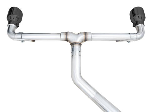 AWE Tuning 2022 VW GTI MK8 Touring Edition Exhaust - Diamond Black Tips thumbnail 9