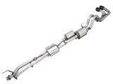 AWE Tuning 16-22 Toyota Tacoma 0FG Cat-Back Exhaust w/ BashGuard - Dual Diamond Black Tips thumbnail 2