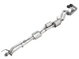 AWE Tuning 16-22 Toyota Tacoma 0FG Cat-Back Exhaust w/ BashGuard - Dual Diamond Black Tips thumbnail 3