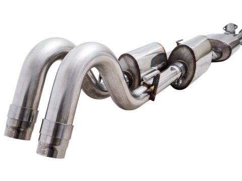 AWE Tuning 2016-2022 Toyota Tacoma 0FG Exhaust with BashGuard - No Tips thumbnail 1