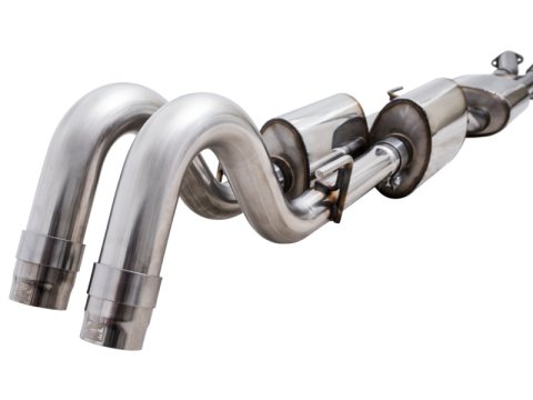 AWE Tuning 2016-2022 Toyota Tacoma 0FG Exhaust with BashGuard - No Tips thumbnail 2