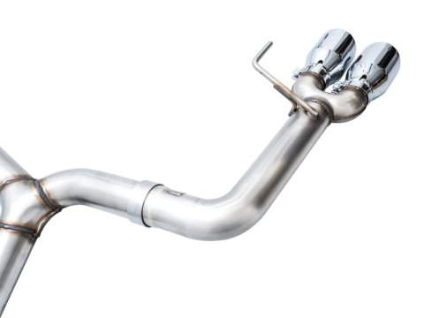 AWE Tuning 2022+ VB Subaru WRX Track Edition Exhaust - Chrome Silver Tips thumbnail 4
