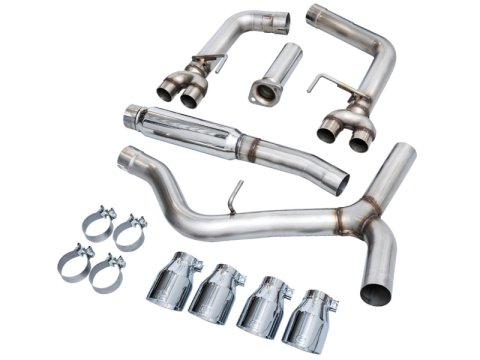 AWE Tuning 2022+ VB Subaru WRX Track Edition Exhaust - Chrome Silver Tips thumbnail 8