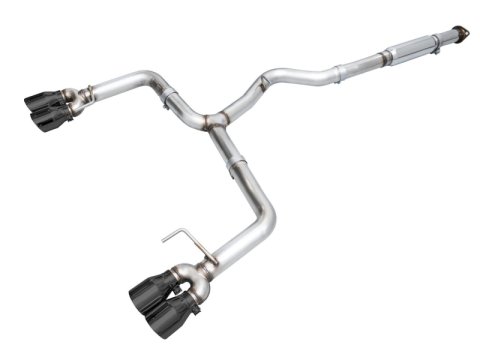 AWE Tuning 2022+ VB Subaru WRX Track Edition Exhaust - Diamond Black Tips thumbnail 1