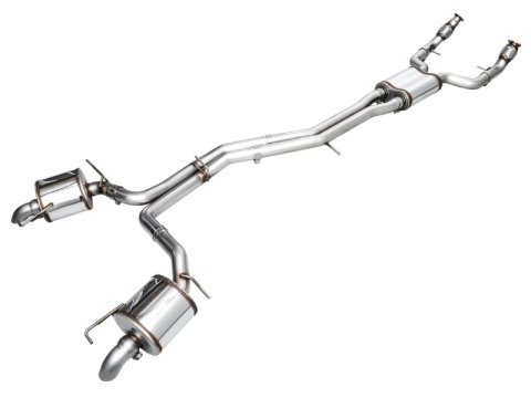 AWE Tuning Audi 2019-2023 C8 A6/A7 3.0T Touring Edition Cat-Back Exhaust- Turn Downs thumbnail 2