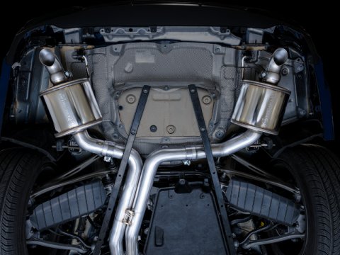 AWE Tuning Audi 2019-2023 C8 A6/A7 3.0T Touring Edition Cat-Back Exhaust- Turn Downs thumbnail 5