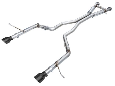 AWE Tuning 18-23 Dodge Durango SRT & Hellcat Track Edition Exhaust - Diamond Black Tips thumbnail 1