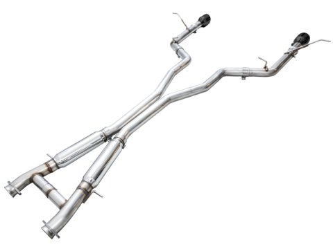 AWE Tuning 18-23 Dodge Durango SRT & Hellcat Track Edition Exhaust - Diamond Black Tips thumbnail 4