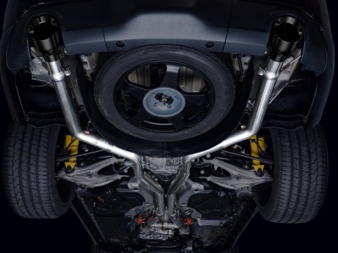 AWE Tuning 18-23 Dodge Durango SRT & Hellcat Track Edition Exhaust - Diamond Black Tips thumbnail 7