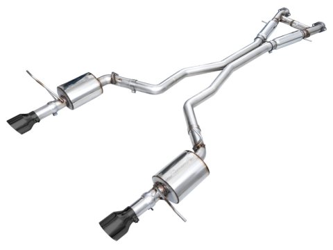 AWE Tuning 18-23 Dodge Durango SRT & Hellcat Touring Edition Exhaust - Diamond Black Tips thumbnail 1