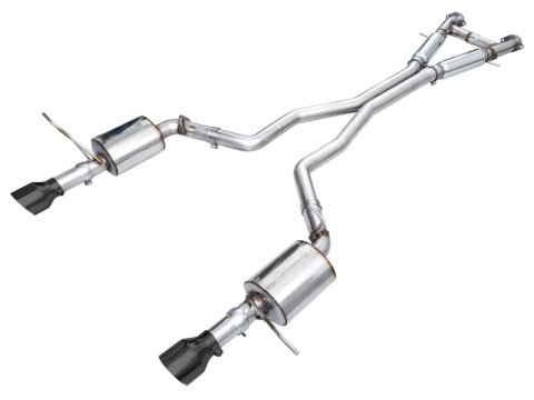 AWE Tuning 18-23 Dodge Durango SRT & Hellcat Touring Edition Exhaust - Diamond Black Tips thumbnail 2