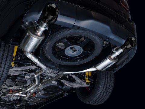 AWE Tuning 18-23 Dodge Durango SRT & Hellcat Touring Edition Exhaust - Diamond Black Tips thumbnail 5