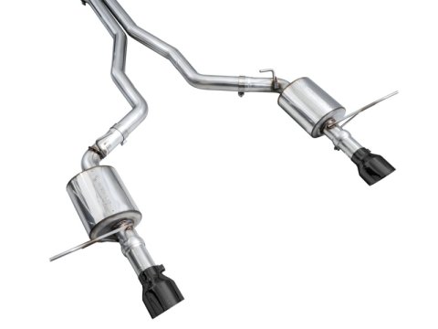 AWE Tuning 18-23 Dodge Durango SRT & Hellcat Touring Edition Exhaust - Diamond Black Tips thumbnail 6