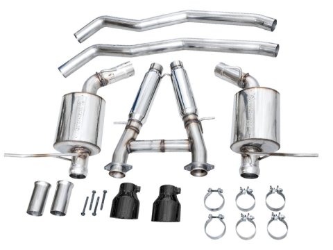 AWE Tuning 18-23 Dodge Durango SRT & Hellcat Touring Edition Exhaust - Diamond Black Tips thumbnail 8