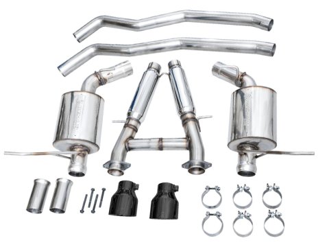 AWE Tuning 18-23 Dodge Durango SRT & Hellcat Touring Edition Exhaust - Diamond Black Tips thumbnail 9
