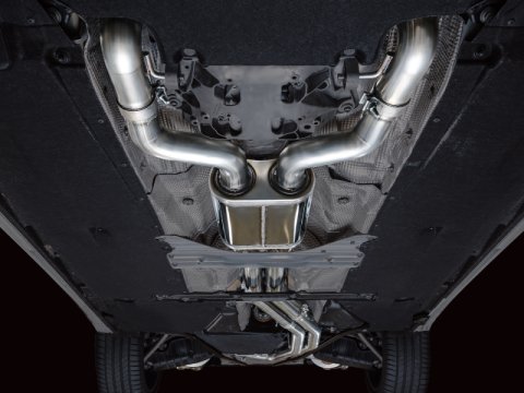 AWE Tuning 19-23 Audi C8 S6/S7 2.9T V6 AWD Track Edition Exhaust - Chrome Silver Tips thumbnail 6