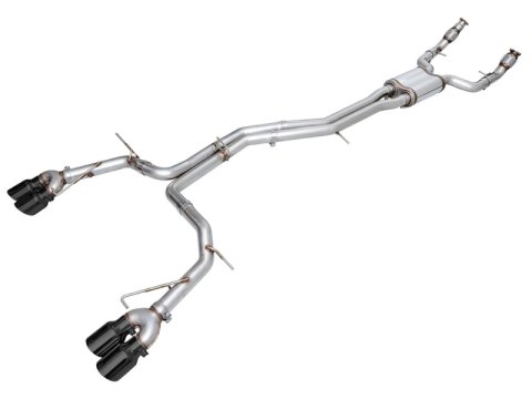 AWE Tuning 19-23 Audi C8 S6/S7 2.9T V6 AWD Track Edition Exhaust - Diamond Black Tips thumbnail 1