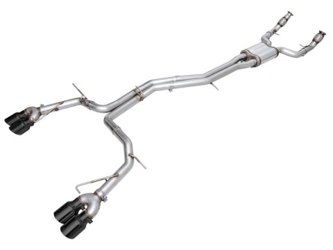 AWE Tuning 19-23 Audi C8 S6/S7 2.9T V6 AWD Track Edition Exhaust - Diamond Black Tips thumbnail 2
