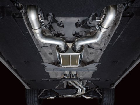 AWE Tuning 19-23 Audi C8 S6/S7 2.9T V6 AWD Track Edition Exhaust - Diamond Black Tips thumbnail 6