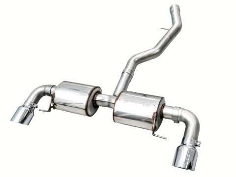 AWE Tuning 19-23 BMW 330i / 21-23 BMW 430i Base G2X Touring Axle-Back Exhaust - Chrome Silver thumbnail 1