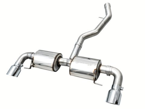 AWE Tuning 19-23 BMW 330i / 21-23 BMW 430i Base G2X Touring Axle-Back Exhaust - Chrome Silver thumbnail 3