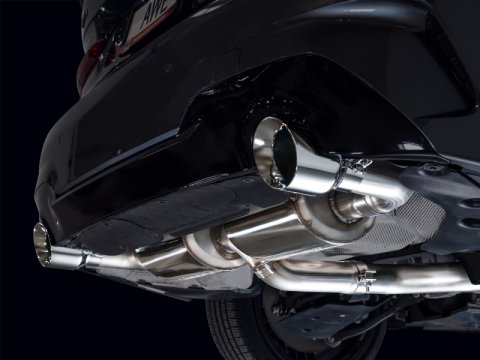 AWE Tuning 19-23 BMW 330i / 21-23 BMW 430i Base G2X Touring Axle-Back Exhaust - Chrome Silver thumbnail 7