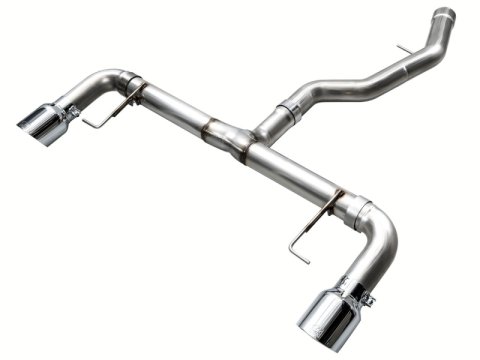 AWE Tuning 19-23 BMW 330i / 21-23 BMW 430i Base G2X Track Edition Axle-Back Exhaust - Chrome Silver thumbnail 2