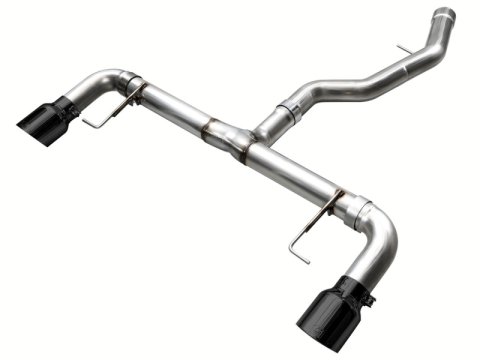 AWE Tuning 19-23 BMW 330i / 21-23 BMW 430i Base G2X Track Edition Axle-Back Exhaust - Diamond Black thumbnail 1