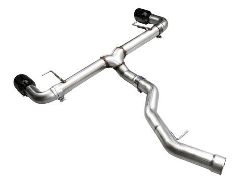 AWE Tuning 19-23 BMW 330i / 21-23 BMW 430i Base G2X Track Edition Axle-Back Exhaust - Diamond Black thumbnail 6