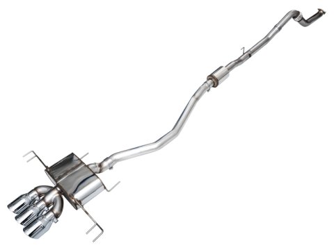 AWE Tuning 2023 Honda Civic Type R FL5 Touring Edition Exhaust w/ Triple Chrome Silver Tips thumbnail 2