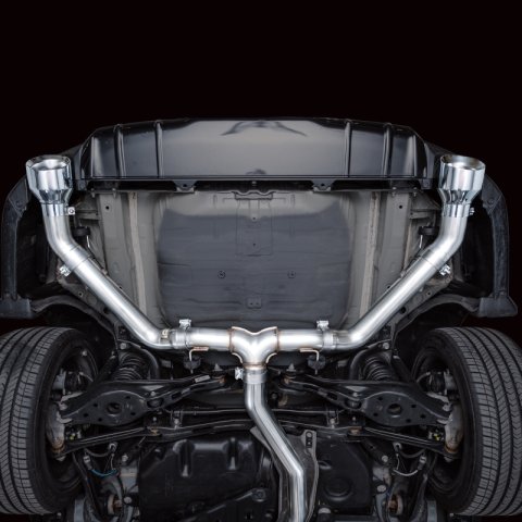 AWE Tuning 22+ Honda Civic Si/Acura Integra Track Edition Cat-Back Exhaust - Dual Chrome Silver Tips thumbnail 8