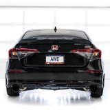 AWE Tuning 22+ Honda Civic Si/Acura Integra Track Edition Cat-Back Exhaust - Dual Diamond Black Tips thumbnail 3