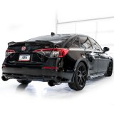 AWE Tuning 22+ Honda Civic Si/Acura Integra Track Edition Cat-Back Exhaust - Dual Diamond Black Tips thumbnail 5