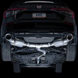 AWE Tuning 22+ Honda Civic Si/Acura Integra Touring Edition Catback Exhaust - Dual Chrome Silver Tip thumbnail 5