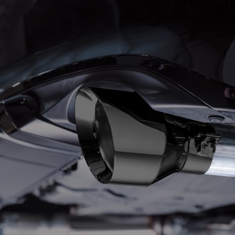 AWE Tuning 22+ Honda Civic Si/Acura Integra Touring Edition Catback Exhaust - Dual Diamond Black Tip thumbnail 6