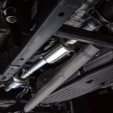 AWE Tuning 2021+ Ford F-150 Tremor (w/ Bumper Cutouts) 0FG Resonated Cat-Back - Diamond Black Tips thumbnail 7