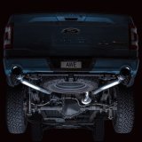 AWE Tuning 2021+ Ford F-150 Tremor (w/ Bumper Cutouts) 0FG Non-Resonated Catback -Diamond Black Tips thumbnail 6