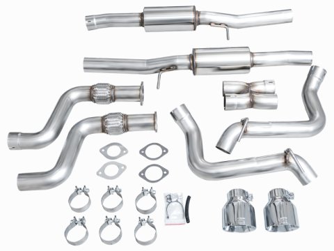 AWE Tuning 2023 Nissan Z RZ34 RWD Track Edition Cat-Back Exhaust System w/ Chrome Silver Tips thumbnail 5