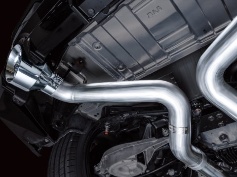 AWE Tuning 2023 Nissan Z RZ34 RWD Track Edition Cat-Back Exhaust System w/ Chrome Silver Tips thumbnail 8