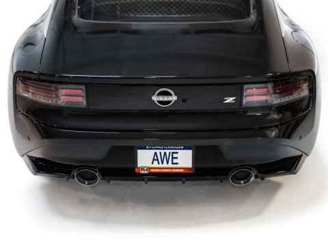AWE Tuning 2023 Nissan Z RZ34 RWD Touring Edition Cat-Back Exhaust System w/ Chrome Silver Tips thumbnail 8