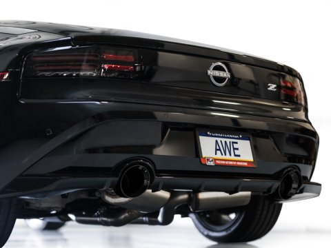 AWE Tuning 2023 Nissan Z RZ34 RWD Touring Edition Cat-Back Exhaust System w/ Diamond Black Tips thumbnail 5