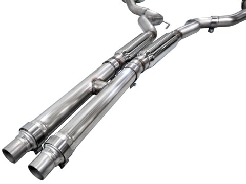 AWE Tuning 2024 Ford Mustang GT Fastback S650 RWD Touring Catback Exhaust w/ Dual Diamond Black Tips thumbnail 7