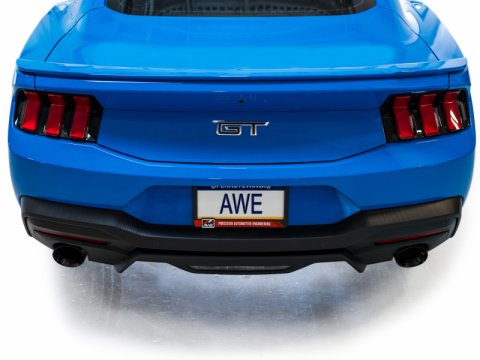 AWE Tuning 2024 Ford Mustang GT Fastback S650 RWD Touring Catback Exhaust w/ Dual Diamond Black Tips thumbnail 8