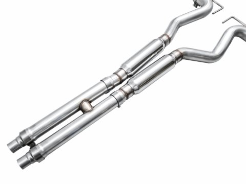 AWE 2024 Ford Mustang Dark Horse S650 RWD Track Edition Cat-Back Exhaust w/ Quad Diamond Black Tips thumbnail 8