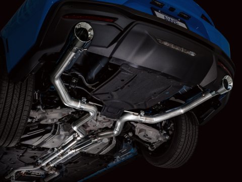 AWE 2024 Ford Mustang GT Fastback S650 RWD Track Edition Cat-Back Exhaust w/ Dual Chrome Silver Tips thumbnail 9