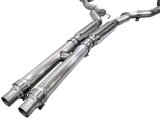 AWE 2024 Ford Mustang GT Fastback S650 RWD Track Edition Cat-Back Exhaust w/ Dual Diamond Black Tips thumbnail 4