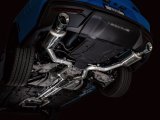 AWE Tuning 2024 Ford Mustang GT Fastback S650 RWD Touring Catback Exhaust w/ Dual Chrome Silver Tips thumbnail 2