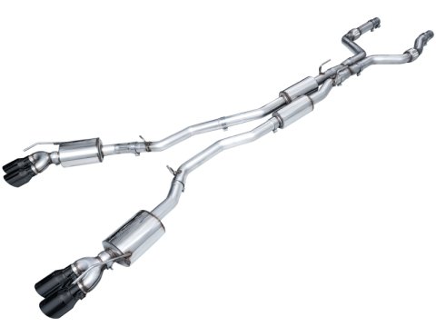 AWE Tuning 20-25 (Only Certain 2026 Models) Ford Explorer ST Touring Ed. Exhaust w/Diamond Blk Tips thumbnail 1