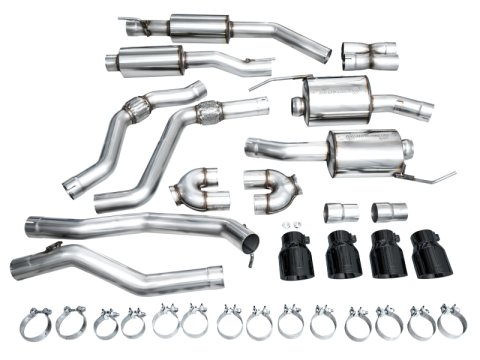 AWE Tuning 20-25 (Only Certain 2026 Models) Ford Explorer ST Touring Ed. Exhaust w/Diamond Blk Tips thumbnail 4
