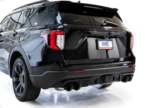 AWE Tuning 20-25 (Only Certain 2026 Models) Ford Explorer ST Touring Ed. Exhaust w/Diamond Blk Tips thumbnail 9